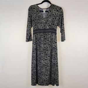 MOTHERHOOD Maternity Black Maxi Dress Size Large